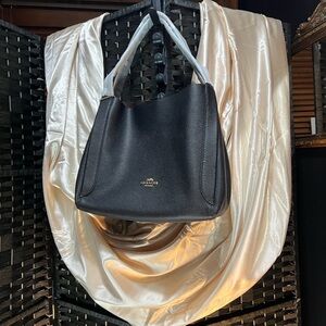 Coach Black Leather Women's Bag